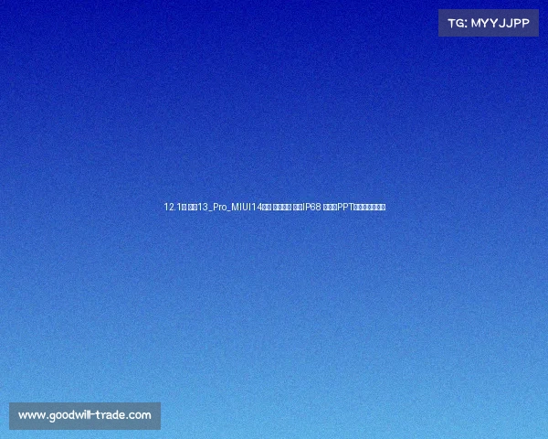 12.1发 小米13_Pro_MIUI14官宣 一曲一直 全系IP68 把蓝厂PPT手机做出来了?
